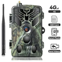 Suntekcam 4G 4K HD1080P Night Vision Trap Game 120 -graders jaktspår Cam FTP P MMS Trådlös Cellulär Wildlife Camer Cam 240428