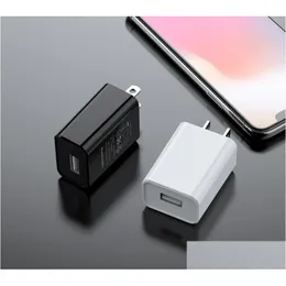 携帯電話充電器FCC認定米国プラグ5V 1A 2A USB高速充電器旅行壁モバイルパワーアダプター