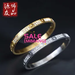 Designer Cartres Bangle New Fashion All Sky Star 18k gold Bracelet High grade Nanwu Amitabha Buddha bangles 482C