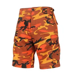 Shorts masculinos 2023 Novo design 8 cor disponível BDU Hip Hop Cotton Cargo Board Shorts Men Roupas Camuflagem Verão Militar T240507