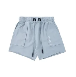 Shorts masculinos de jovens: fitness summer solto athleisure executando calças quadradas é respirável e versátil