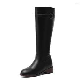 BOTAS FILHA FIGURA FUNHLE SPRAP SAPATOS DE INVERNO LONGO MULHERES MISTRAS COLOR MED MED MED MENELO JONE