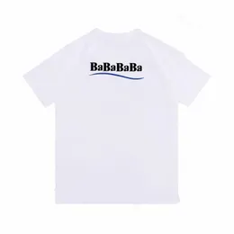 Męska koszulka z ramy fotograficznej projektant Drukujący Ramka T-shirt Mężczyźni i kobiety luźne moda luźna oddychająca trend Casual Street Top