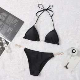 Bikini set mayo kadın mayo plaj yüzme tasarımı seksi ve şık bikini dantel leopar baskı renkli kadın mayo iki parçalı set