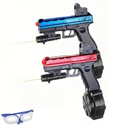 Boys Toys Guns 74V battery Electric High Speed beads balls gun Burst Game Model Selling 240420