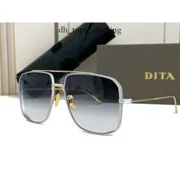 DITA OCCIALI SUNI Top originale A Mach Six Dts121 per designer di donne e maschi di alta qualità classici occhiali da sole retrò di lussuoso marca di lussuoso occhiale Fash Diyc famoso in tutto il mondo 798