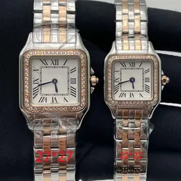 Orologi da donna orologio oro oro in acciaio inossidabile in acciaio inossidabile con orologi da polso eleganti diamanti Montre de Luxe GIF 6883 6435
