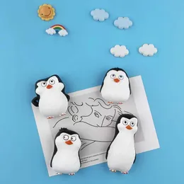 3pcsfridge Magnete Kühlschrank Magnet Madagaskar Penguin Kühlschrank Aufkleber Netter Cartoon Aufkleber 3D Aufkleber Eingangstür Öffnen de de