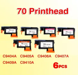 6x printhead متوافق مع HP70 لـ HP 70 DesignJet Z2100 Z5200 Z3100 Z3200 Posmart Pro B91806726233