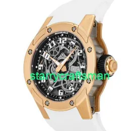 RM Luxury Watches Mechanical Watch Mills RM63-01 Dizzy Hands Auto Rose Gold Men 42mm Watch RM63-01 AO RG STEV