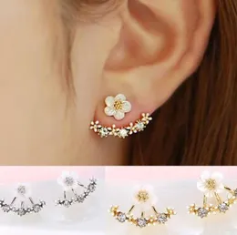 Brincos de Crystal Stud Boucle D039oreille Brincos de Flores de Moda para Mulheres Jóias2887751