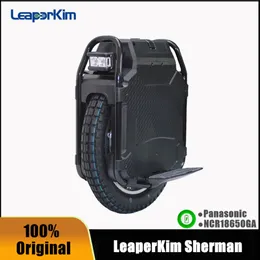 Оригинальный ветеран Leaperkim Sherman Unicycle 20 '' Monowheel 100 8V 3200WWH Батарея Qanasonic 2500 Вт.