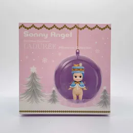 Kör Kutu Mini Figür Düzenli Noel Süsü Laduree Patisseries Koleksiyonu Macaron Rose Ispahan Jardin Bleu T240506