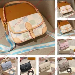 Kobiety nano diane bagieetty projektant torby M83566 M83300 torebka Tote Damierlicious wysokiej jakości torby na ramię Crossbody Pallet Panie Flip Hasp Hobo torebki