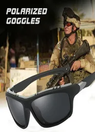 선글라스 2021 Square Men Polarized Army Sports Driving Tactical Male Goggles Antiglare Sun Glasses Zonnebril Heren UV4009886386