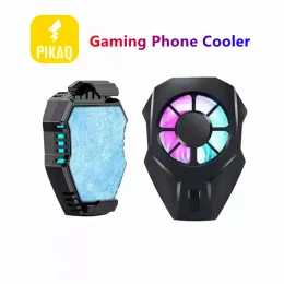 Coolers Game Мобильный телефон Cooler USB Radiator Radiator Snapon Cooling Toolportable Fan Fan для iPhone 13 12 11 Pro Max Mini XR XS X
