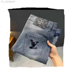 Jeans de jeans masculinos Jeans, o produto tem uma leve diferença de cor em iluminação diferente A cor real, por favor, prevalece de jeans de novo jeans