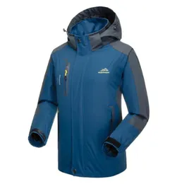 Lixada su geçirmez ceket rüzgar geçirmez yağmurluk spor giyim açık hava sporları çıkarılabilir kapüşonlu ceket MEN11098321