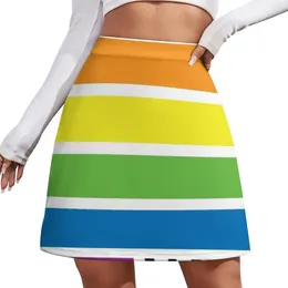 Scherma Rainbow Bandy Love Wins - LGBT Pride Mini Skirt Summer Dress Women 2024 Short for Cosplay Women's Trend