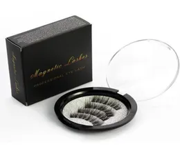 Magnetic Eyelashes 3D Handmade Mink Reusable Magnet False Eyelashes Triple Natural Soft Hair Magnet Eye Lashes 4pcs2pair8383163