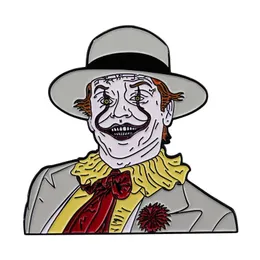 Clown Jack Nicholson broszka naukowa fiction Film urocze filmy anime Gry Hard Enomel Pins Zbierz metalową kreskówkę broszkową plecak z hat z kołnierzem odznaki klapowe
