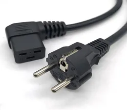 C19 إلى EU Power Cord 16A PDU POWE Cable 3 Hole Pure Copper UPS Extension Extension Cable 315 Square5102163