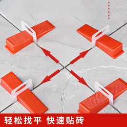 100pcs Tile Leveling System 1mm/1.5mm/2mm/2.5mm/3mmplier Plastic Tile Spacers Tiling Tools