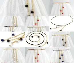 Decoration Waist DRS Chain con giunta per cintura in metallo di moda perla coreana perla 20213941734