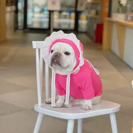 Abbigliamento per cani Serie MPK vestiti in pizzo autunno inverno caldo anche adatto per gatto