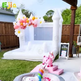 Novo 13*8ft Party Bouncy Castle Inflatable Bouncer House House Castelo de Bounce de Casamento Inflável para Crianças Aluguel