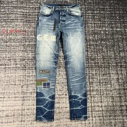 Amrir jeans paris amrir jeans pantaloni viola jeans designer jeans per uomo uomini jean designer jeans uomini di alta qualità 24 nuovo stile black ravvicinata nuova 4651