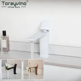 Bathroom Sink Faucets Torayvino Faucet Basin Deck Mounted Lavatory Vanity Torneira Washbasin Toilet And Cold Mixer Water Tap