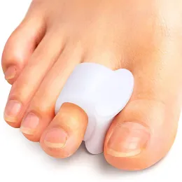 Strumento 2pcs strumenti di cura del piede distanziatori di punta silicone bunion Hallux pollice di correzione del pollice di correzione di punta di punta di punta spargitore