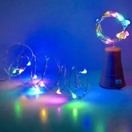 Decorazioni 20dies Luci da bottiglia di vino solare impermeabile a forma di taglio a forma di assi da asili per la casa di arredamento per il matrimonio in casa lampada ghirlanda