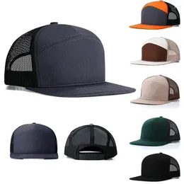 Ball Caps 2024 Summer Fashion Men's Men's Trucker Cycling Cap Unisex Outdoor Shade Mesh Baseball Hat Hip Hop Women Hestable Snapback