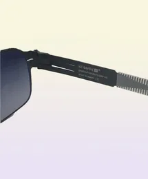 Occhiali da sole del marchio integrale IC Modello Nufenen UltraLight senza memoria a vite Glasshi in acciaio inossidabile rimovibile FR2648978