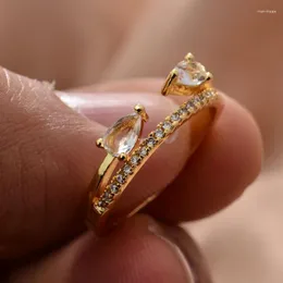 Cluster Rings Etiopia per donne uomini Gold Color Man Ring Amo Love Finger Wedding Wedding Women's Men's maschile