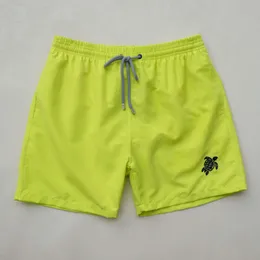 شورت المصمم لعلامة سلحفاة البحر Vilebrequin Beach Shorts Sea Turtle Shorts للرجال معرض مياه تجفيف سريع للبطانة مرنة بطانة السباحة Vilebre Short 624