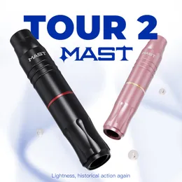 Mast Tour 2 Permanent Makeup Pen Machine Rotary Motor 2,8 mm Stroke Tattoo Gun för PMU SMP WQ087