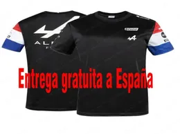 Gacche da corsa 2021 ALPINE F1 TEAM MOTOSPORT TSHIRT BLU BLU Merchandising Jersey Teamline Shirt Shirt Shirt Classura 4758082