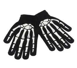 LuxuryUnisex Adult Children Winter Cycling Full Fingered Gloves Halloween Horror Skull Claw Skeleton AntiSkid Rubber Outdoor6279753