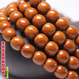 Link Bracelets 108Old Zi Jin Shu Light Bead Beads Bracelet Lucky Rat Bodhi Seed Old Barrel