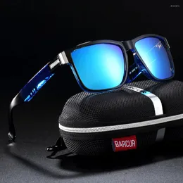 Okulary na zewnątrz Barcur Polaryzowane okulary przeciwsłoneczne Ostateczna ochrona przed jazdą na rowerach rybackich