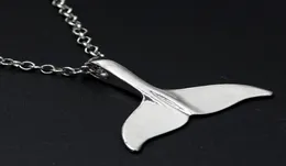 Whale Alloy Whale Tail Pendant Symbol Orcinus Orca Beluga Marine Moby Dick Killer Lucky Fluke Necklace7324729