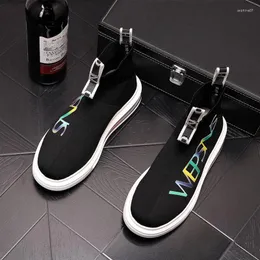 Casual Shoes Designer Socks Fashion Men Sneakers Speed Trainer Black Glitter Mens Trainers Runner Heavy Sole