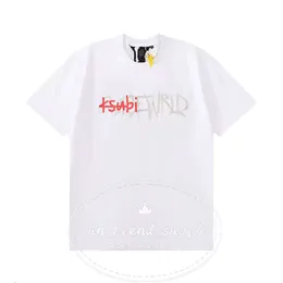 Rap Hip Hop Ksubi Designer Male Singer Juice Wrld American Retro Street Fashion Märke Kort ärm T-shirt 700