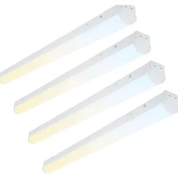 Leonlite 4ft LED linear Light - 40W, 5200LM, 3500K/4000K/5000K Selectível, montagem nivelada, luminária de luminária de lojas internas de grau comercial, listado