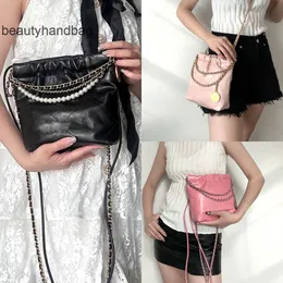 chanells cchanel chanelllies مصممي اللؤلؤة النسائية cf cc 20cm mini 10a 22bag مرآة الجودة حقائب اليد الفاخرة حقيقية جلدية حقيقية كروس crossbody bookbag h