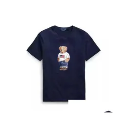 Herren T-Shirts S Bär T-Shirt Großhandel hochwertige 100% Baumwolle T-Shirt Kurzarm Tee T-Shirts USA Drop Lieferbekleidung Kleidung T-Shirts OTXY3