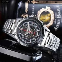 2024 디자이너 태그 헤어 시계 HOT SALE MONTRE LUXE 원본 태그 Heuer Carrera 크로노 그래프 시계 Tourbillon Skeleton Dial Designer Watches 고품질 남성 893